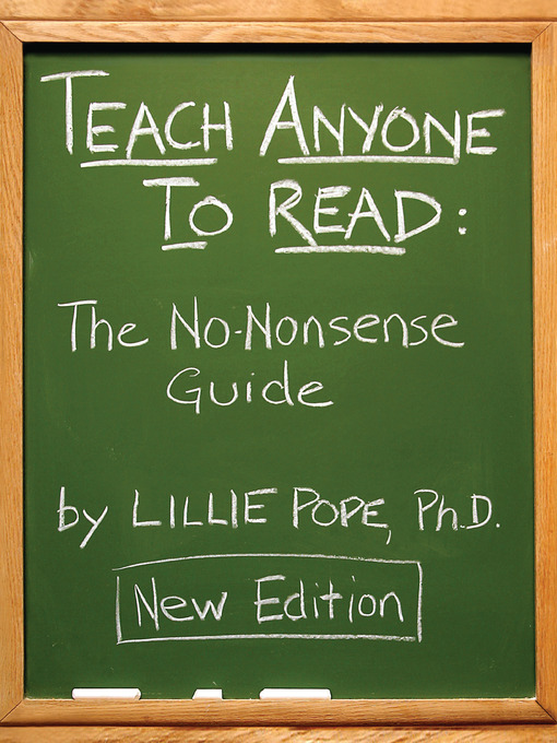Title details for Teach Anyone to Read by Lillie Pope - Available